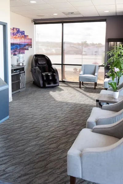 waiting room at Serenity Dental in Spokane Valley, WA
