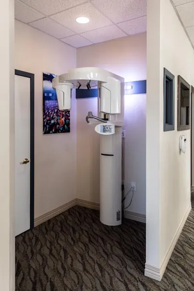 digital x-ray machine used at Serenity Dental in Spokane Valley, WA