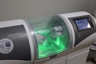 CEREC machine for crafting same-day dental crowns